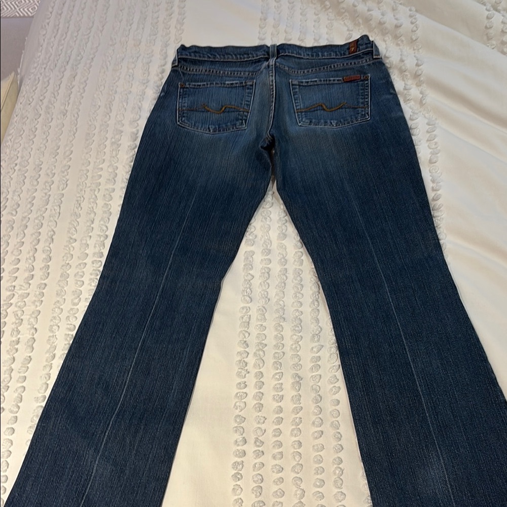 7 for All mankind Dark Blue Women’s Bootcut Jeans Size 29